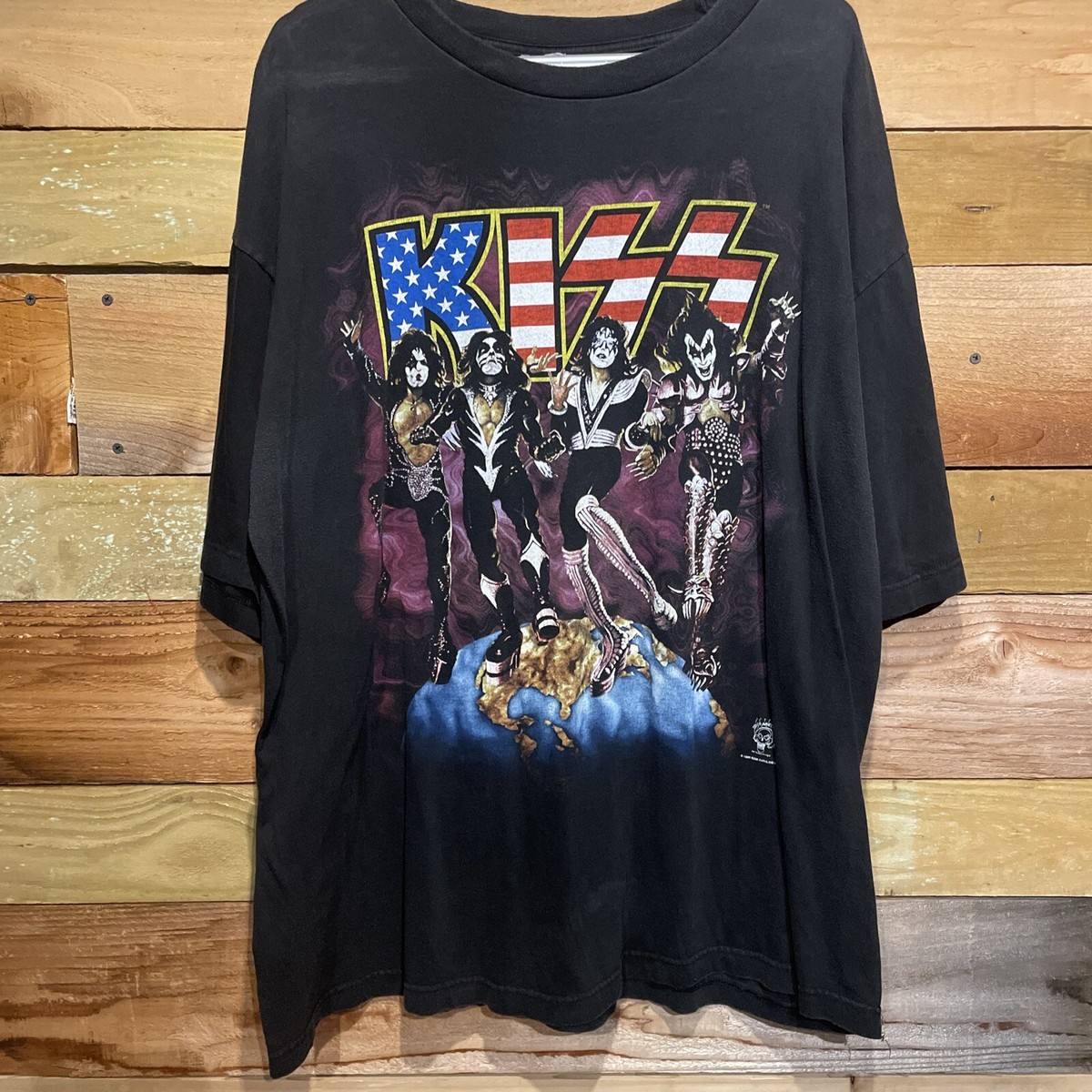 Authentic Vintage KISS Alive/Worldwide Tour 96 Shirt | eBay