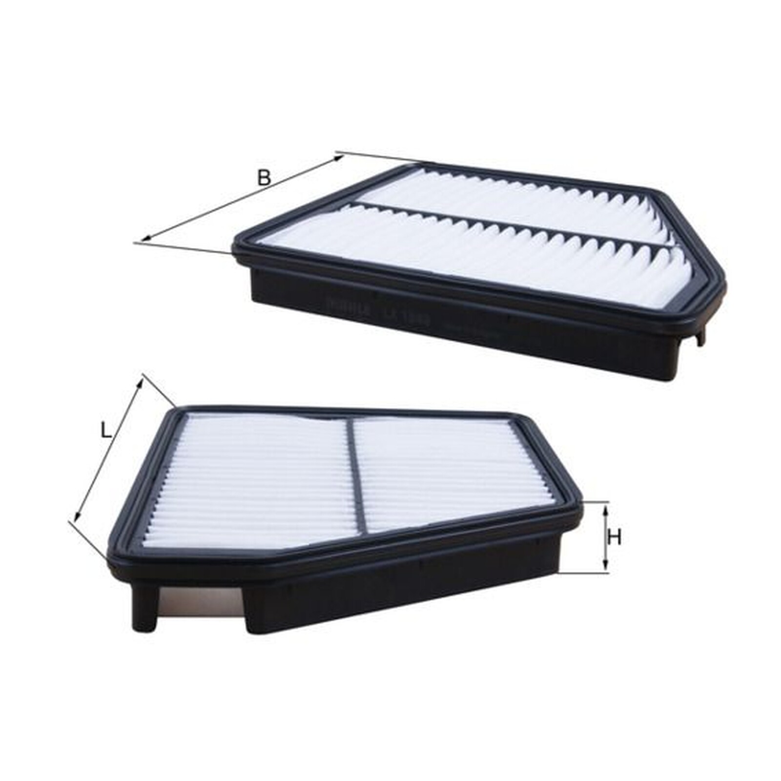 Mahle Air Filter LX1840 - Fits Hyundai Matrix - Genuine Part
