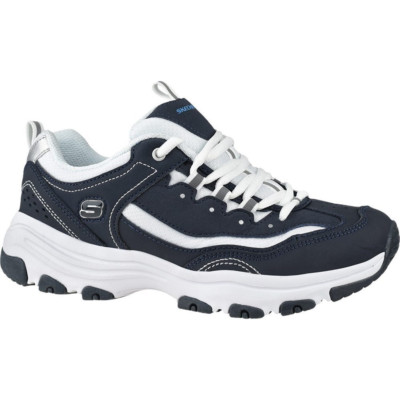 Skechers Dlite Iconik Damen Sneaker Skechers Memory Foam Ladies Trainers weiß