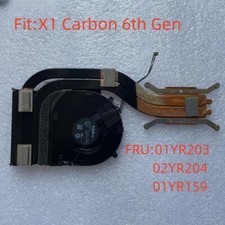 New For 2018 Lenovo ThinkPad X1 Carbon 6th Gen Heatsink CPU Cooling Fan 01YR204