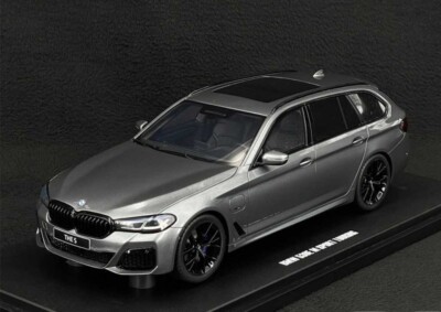 GT Spirit BMW 530E XDrive M Sport Touring 2023 Silver Grey LE999 1