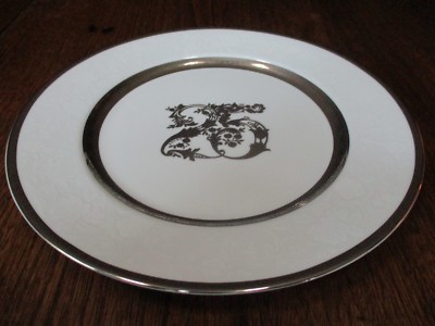 VTG MIKASA FINE CHINA 25th SILVER ANNIVERSARY 11