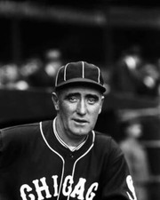 Donie Bush of the Chicago White Sox in 1930 Baseball Old Photo