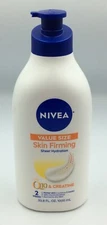 Nivea Skin Firming Sheer Hydration 48 Hr Moisture Lotion, 33.8 FL Oz, Ships Free