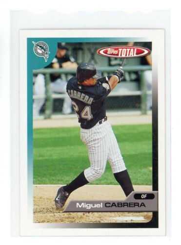 MIGUEL CABRERA 2005 Topps Total #465 Florida Marlins
