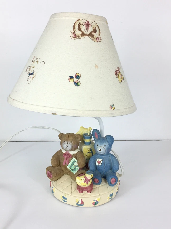 Bellini 9111BS Kidsline Treasures Osos de peluche Bloques Lámpara y pantalla Niño pequeño Foto 2 de 4