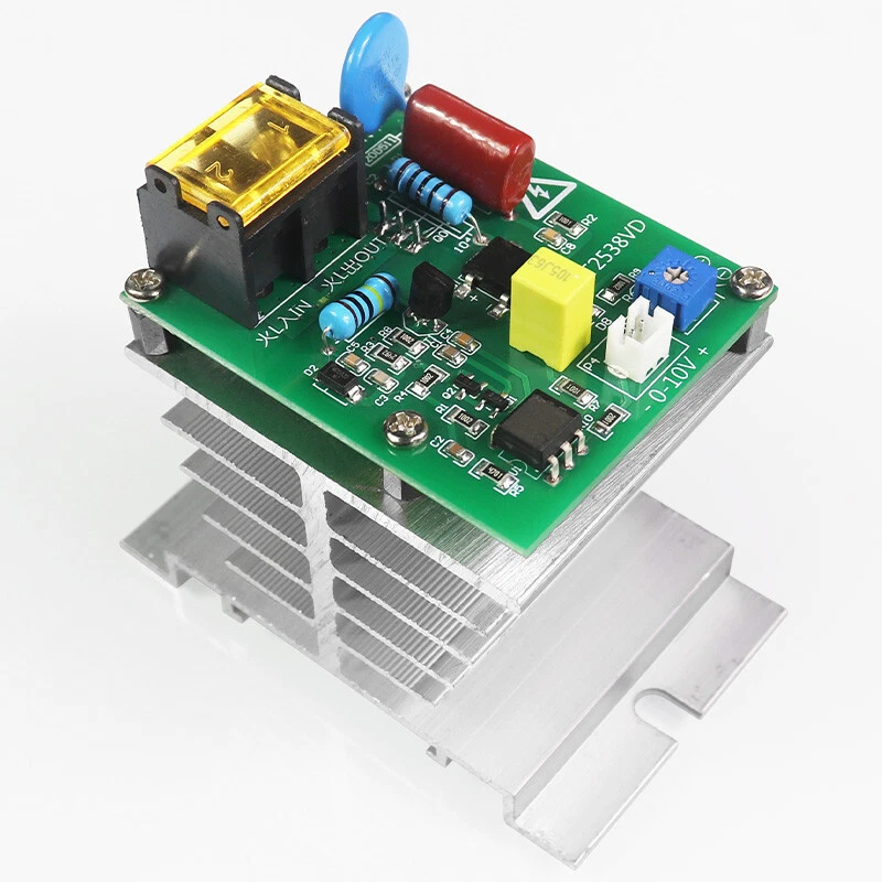 0-10V SCR Voltage Regulator AC 110-220V Motor Speed Controller Thermostat Dimmer - Image 2 of 4