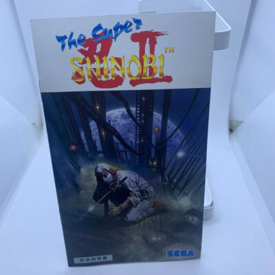The Super Shinobi II 2 Genesis Sega Megadrive Game From