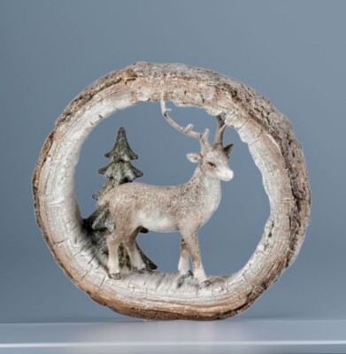 Hirsch Deko, Weihnachtsdekoration, Formano, Figur, Deko, Weihnachten, Neu  