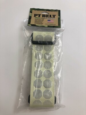 PT BELT CYALUME TECHNOLOGIES Reflective Belt White Polymer 9-3012509 54'' (a52)