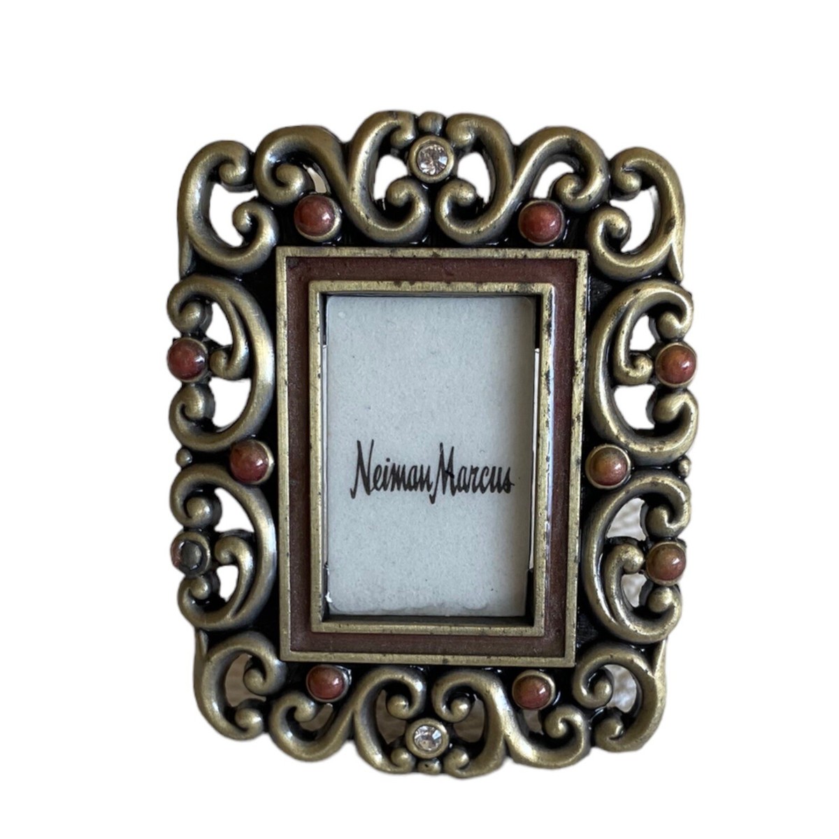 JAY STRONGWATER スワロフスキークリスタル × エナメル 写真立て Kelsey Orchid 3