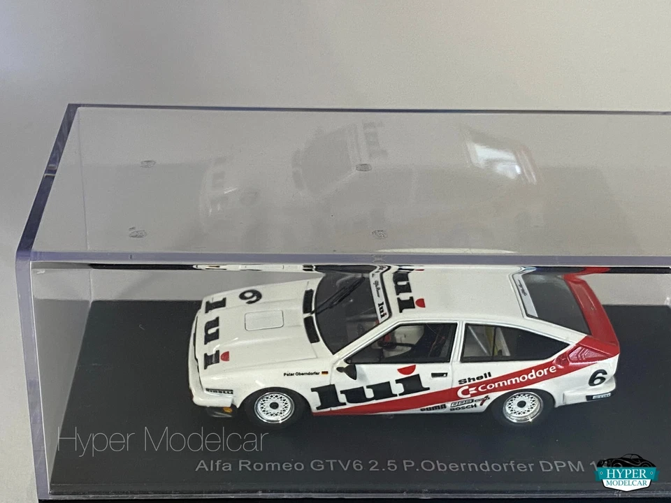 NEO SCALE MODELS 1/43 Alfa Romeo GTV6 2.5 #6 Oberndorfer DPM 1985 Art. NEO46650 - Immagine 3 di 4