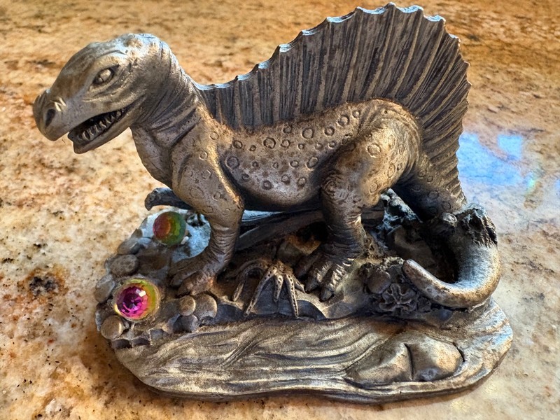 The Dinosaur Collection Tudor Mint Spinosaurus w/Crystals