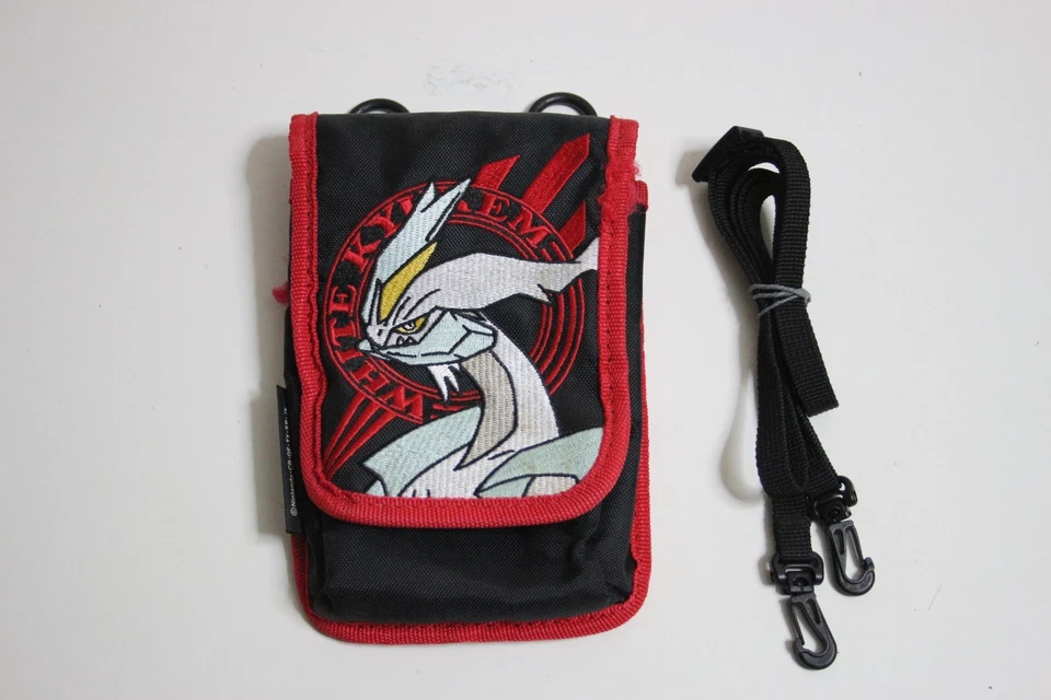 Bolsa de transporte Pokemon branca Kyurem - Vermelha / Preta para Nintendo 3DS do Japão - Imagem 3 de 4