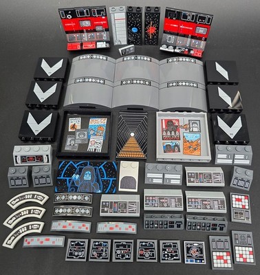 bedruckte Teile/Upgrade-Kit für LEGO  Star Wars 75419 Death Star / Todesstern