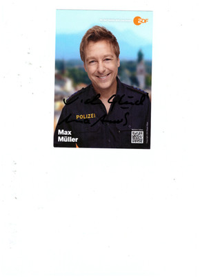 Max Müller....... ° DIE ROSENHEIM-COPS °( ORIGINAL SIGNIERT )2