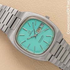 1981 OMEGA SEAMASTER Vintage Mens SS Steel Watch with Bracelet - Mint