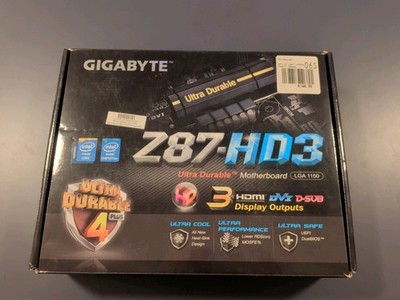 Gigabyte Technology GA-Z87-HD3, Socket 3, Intel Motherboard