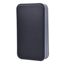 alavisxf xx 96 Capacity CD Case,Black Hard Plastic CD/DVD Holder Portable Wallet