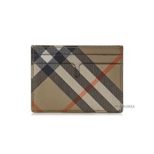 Burberry MS SANDON BIN A2021 SS25 Men's Check Card Case 132698409 P 