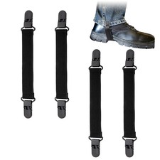 Consio 4 Pcs Boot Straps For Cowboy Boots Elastic Boot Straps Clamp For Pants