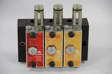 DropsA 675300 DM Lubricator Dual Line Valve, Flow Rate .15-.183cu.in. - USED