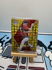 2021 Panini Mosaic Tanner Houck Reactive Yellow Prizm RC Rookie #268 Red Sox 166