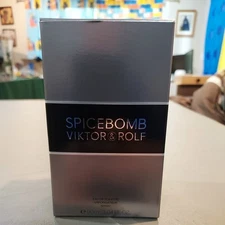 Viktor & Rolf Spicebomb For Him Eau De Toilette 3.04oz/90ml. OPEN BOX.See photos