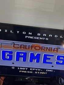 California Games (Nintendo Entertainment System NES) Pat. colgante. 1985