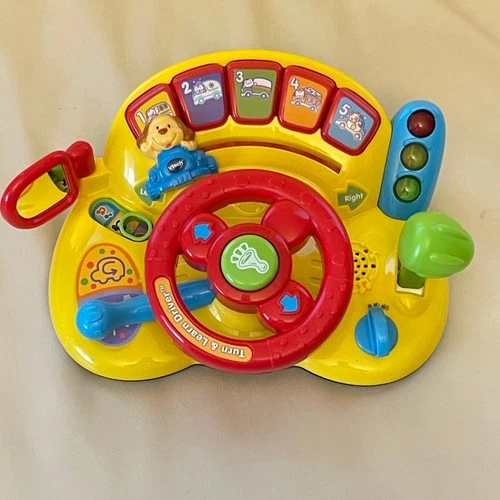 NIB Vtech Turn And Learn Driver Toy