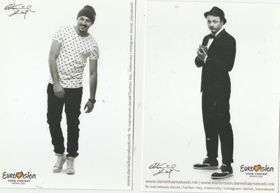 Eurovision N. Macedonia 2015. Autumn Leaves-Daniel Kajmakoski  (Promo USB st. ++