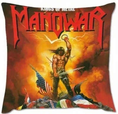 Kissen Manowar ''Kings Of Metal'', 45x45 cm, Heavy Metal