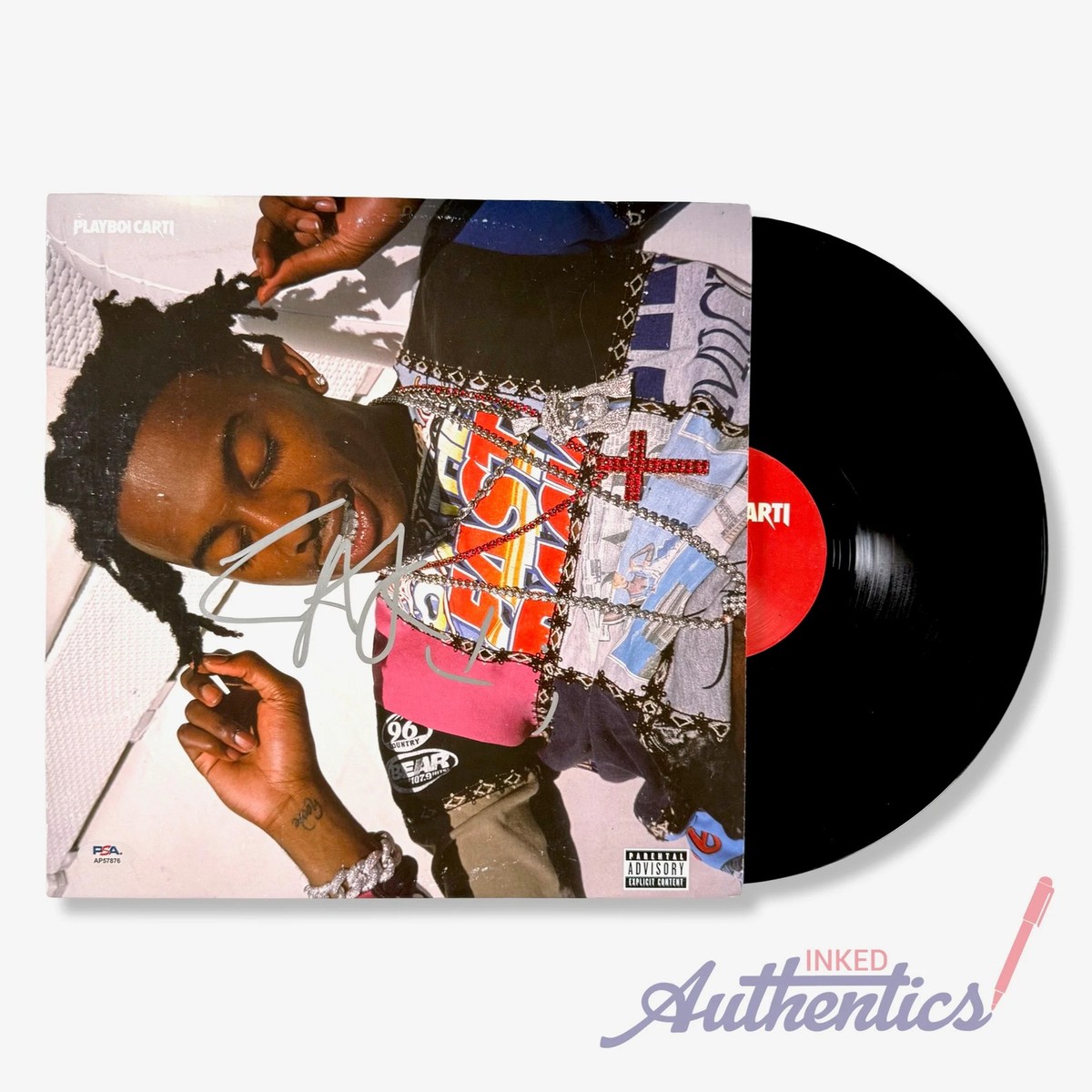 Playboi Carti Signed Autographed Vinyl LP “Playboi Carti