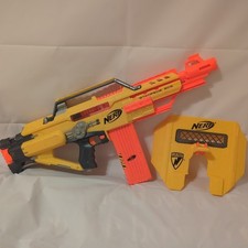 Nerf N-Strike Stampede ECS Motorized Blaster Gun w/ 18 Round Clip, Works