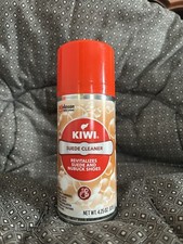 Kiwi Suede Cleaner 4.25 oz Revitalizes Suede Nubuck Shoes New