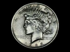 1923 Peace Silver Dollar / Circulated / Cleaned / See Description! (3/17-2)