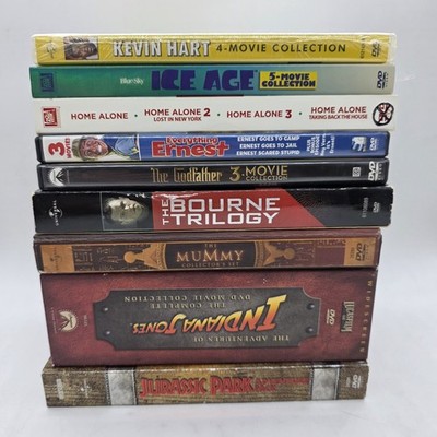 Mixed DVD Collections Lot - Assorted Movies & TV Titles Home Alone Jurassic Park