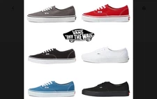 Vans Authentic Classic Skate Shoes New Lace-up Vans