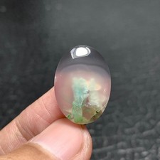 Chrysocolla in Chalcedony Cabochon 20x15x5mm High Quality 12.5 ct