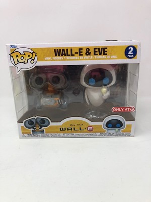 Funko POP! Disney Pixar Wall-E & Eve Vinyl Figure DAMAGED BOX SEE PICS