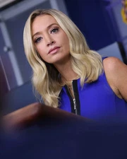 Kayleigh Mcenany Wearing Blue Dress 8x10 PRINT PHOTO