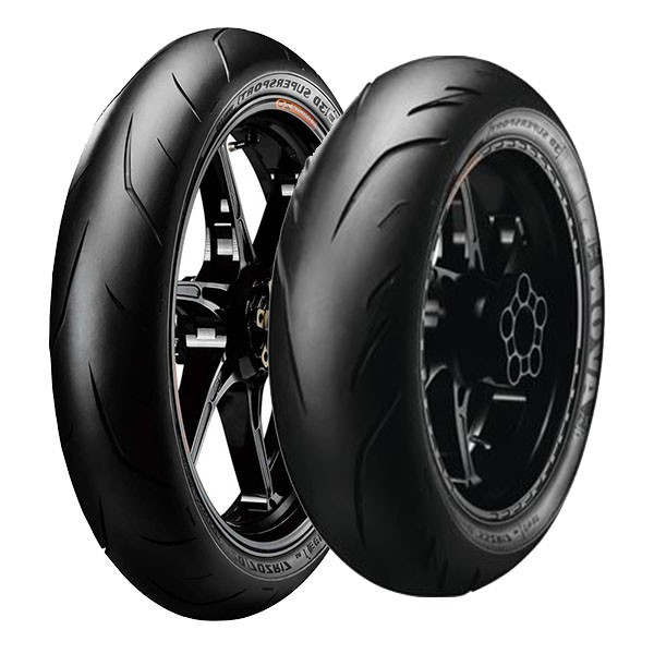 TYRE PAIR AVON 120/70-17 (58W) + 180/60-17 (75W) 3D SUPERSPORT