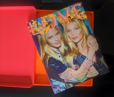 Love Magazine #7 S/S 2012 Kate Moss Mario Testino Boxed Special Limited 184/200
