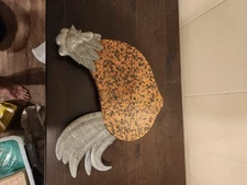 Marble Cheese Board w/knife, Lenox Brand, Rooster EUC