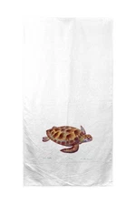 Betsy Drake Green Sea Turtle Beach Towel
