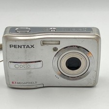 Pentax Optio E40 Silver Aa Battery Model