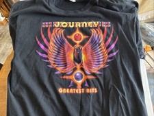 Journey 2012 Concert Tour T Shirt Large - Rock  Roll Greatest Hits USA Tee XL