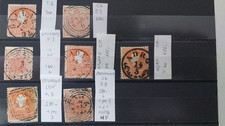 LOTTO ANNULLI LOMBARDO VENETO ALCUNI RARI 1850 - 1859 ( ALTO VALORE DI CATALOGO)