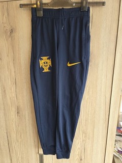 Boys Nike Track Pant 7 8yrs Navy Blue Portugal Trouser Football Sports Training