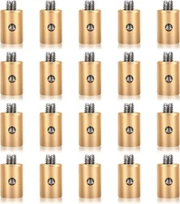 20Pcs Universal Solderless Cable Nipples, 6Mm Throttle & Brake Cable End Clamps